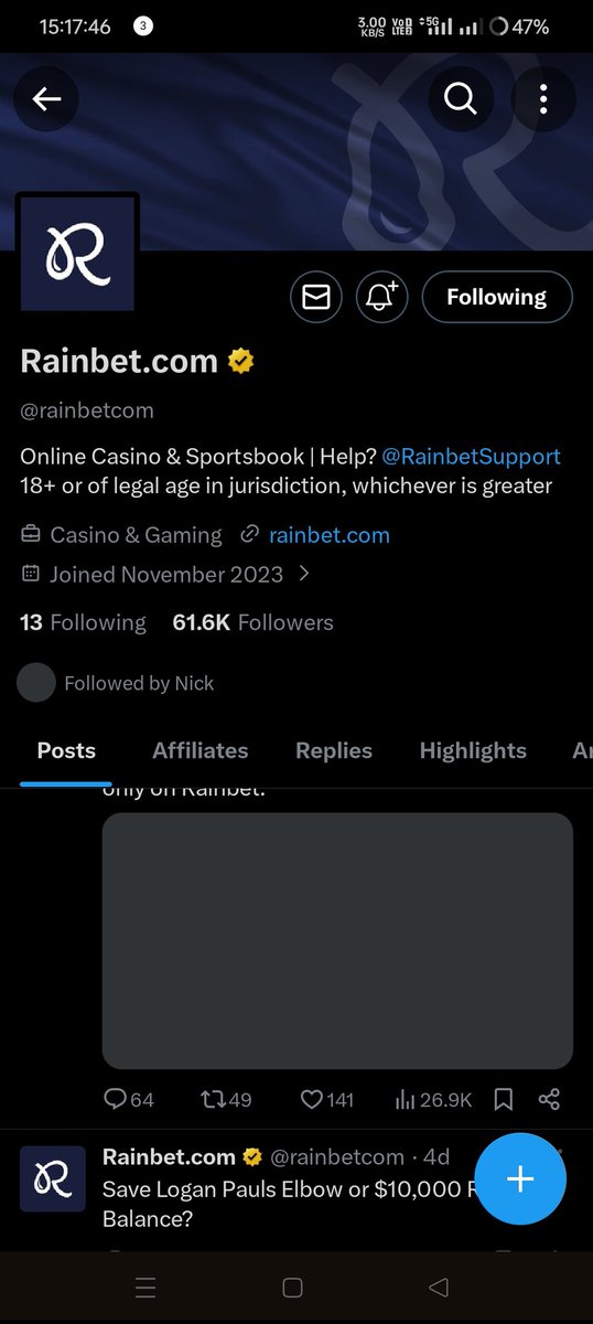 SHISHI_MANUS's tweet photo. @nicksweetflips @rainbetcom @ClipsSweetflips @NicoSweetflips Account also create done ✅ https://t.co/K0UX2BYzzl