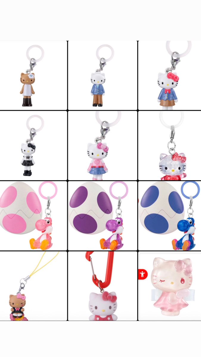 ZFb81's tweet photo. めじるしアクセサリー 交換

サンリオ 足長キティ ディズニー スティッチ たまごっち ヨッシー 

譲 1〜2枚目
求 3枚目>その他>買取

郵送のみ🚚

気軽にリプお願いいたします🙇‍♀️

※袋から開封済ですが未使用です
※買取の場合は2枚目の右側から複数の方のみ https://t.co/6nAe13SoaS