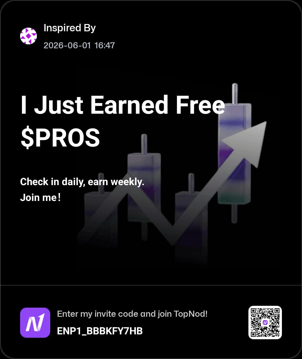 brkclcp's tweet photo. Just joined TopNod Energy Park ⚡️
Simple tasks → earn Energy → share weekly $PROS rewards.
The more people join, the bigger the reward pool 
Worth a try！
#topnodenergy
https://t.co/ddqQ7a0aKo https://t.co/c1tSSqJxAI