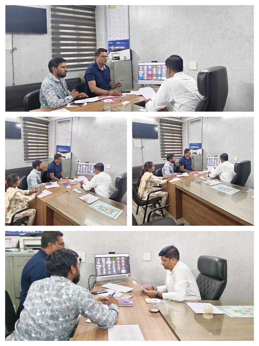 TdoUnjha384170's tweet photo. 1 જૂન 2026ના રોજ સોલિડ વેસ્ટ મેનેજમેન્ટ રુલ્સ 2026 મુજબ ગ્રામ્ય કક્ષાએ VC દ્વારા SBM સ્ટાફ તેમજ ગ્રામ્ય કક્ષાના તલાટી કમ મંત્રીશ્રી,સરપંચશ્રીઓ અને  પદાધિકારીઓને સાથે  કરેલ જેમાં TDO સાહેબ શ્રીએ SWM નિયમો, 2026  અંગે  સંક્ષિપ્તમાં માહિતી આપી.@SwachchhM @CollectorMeh @ddo_mehsana https://t.co/Wf3gmGhVHQ