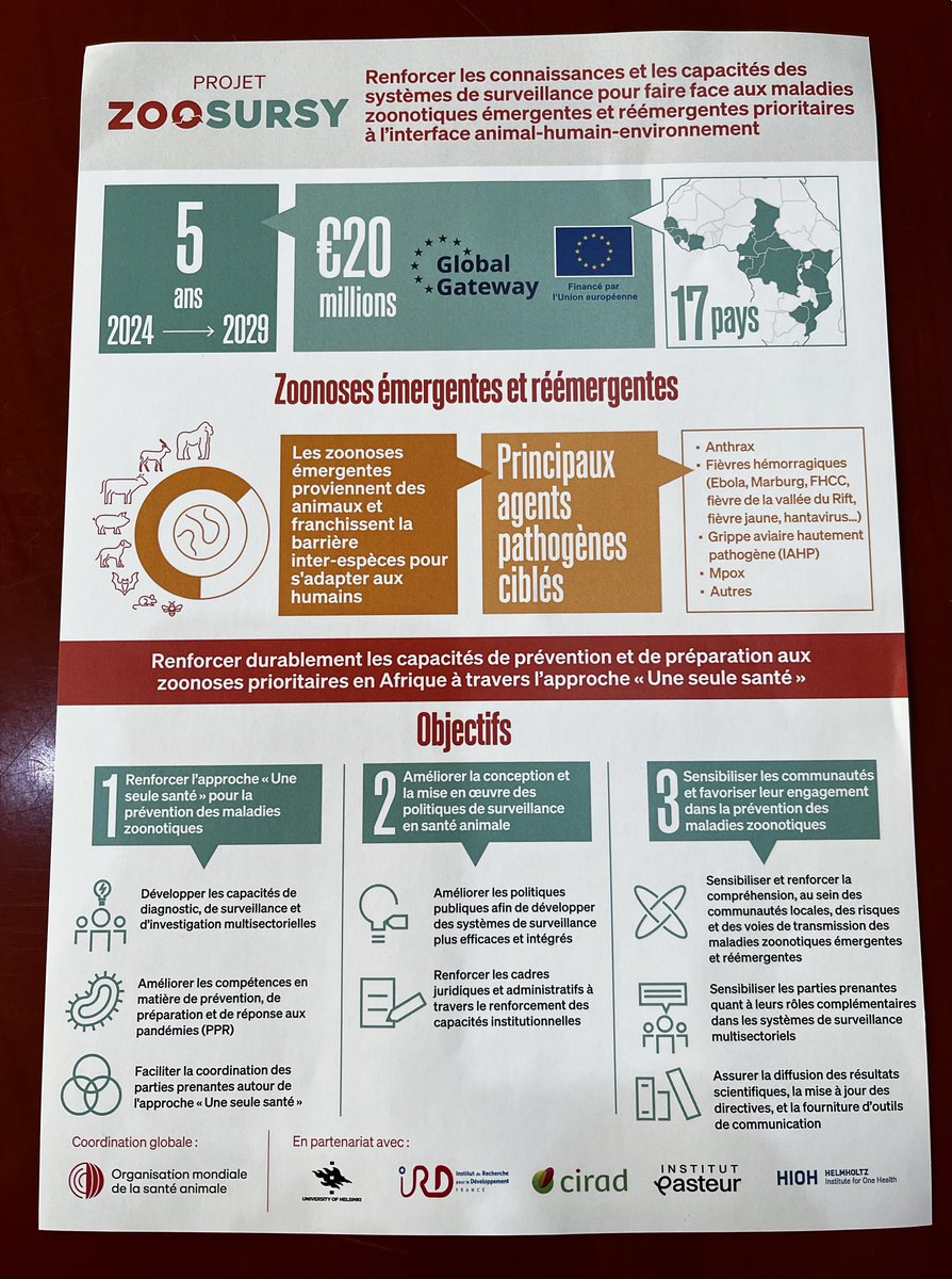 AnneMarchalUE's tweet photo. Très heureuse d’avoir participé à la séance de lancement de formation dans la cadre du projet #GlobalGateway ZOOSURSY autour du jeu ALERTE pour renforcer la surveillance communautaire face à des maladies comme #ebola @WOAH @Cirad @UeCongoBrazza https://t.co/HscXwubG65