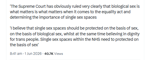 KaskaJessica's tweet photo. I know I'll never get an answer to this question, but every time MPs talk about dignity for trans people, I ask what they mean by that.
They're saying trans people can't use the spaces they've always used &amp; telling them to out themselves &amp; put themselves at risk.
WHAT DIGNITY? https://t.co/lVLwbxOqSo