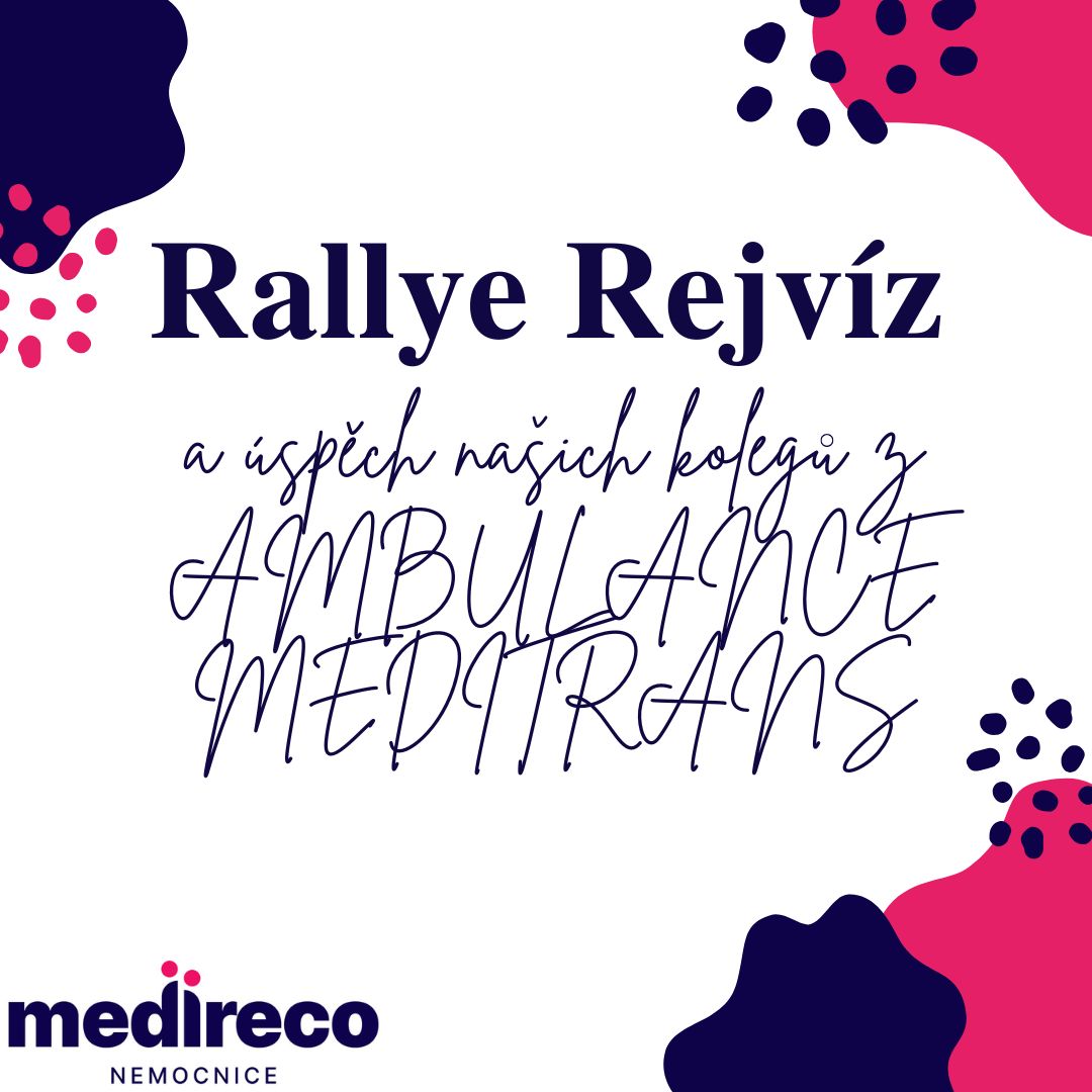 Medireconem's tweet photo. Věděli jste, že součástí skupiny, do které patříme, je i zdravotnická přeprava AMBULANCE MEDITRANS? 🚑 A také, že některé vozy z jejich flotily nesou naši reklamu?
Tak právě jejich posádka se zúčastnila prestižní soutěže záchranných služeb Rallye Rejvíz. https://t.co/PKFlGvN2B0