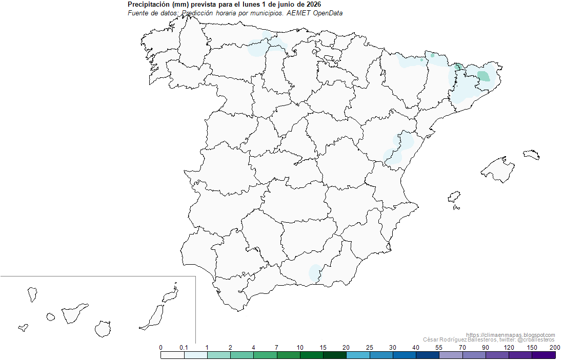 crballesteros's tweet photo. ⛈️ y ⚡ hoy y mañana en zonas de 🏔️ del centro y nordeste peninsular, localmente fuertes y con granizo, especialmente mañana en Pirineos. Las 🌧️ afectarán mañana además de las zonas mencionadas a otros puntos del tercio norte peninsular. #ClimaEnMapas
https://t.co/Ybb01g4abA https://t.co/oo27WHPKDf