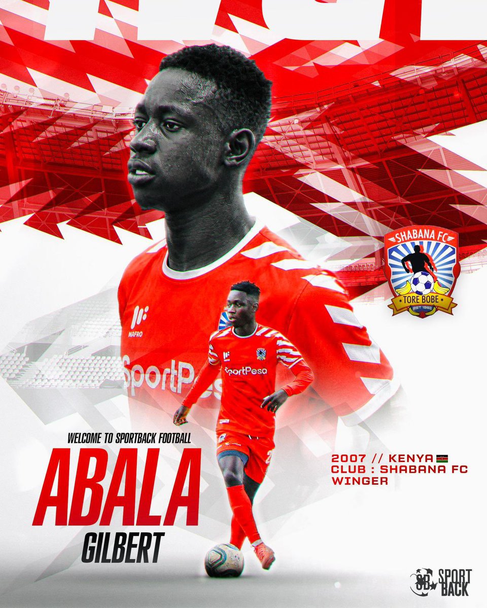 EricNjiiru's tweet photo. The latest to join @sportbackfoot, Shabana’s Gilbert Abala. He’ll be represented by the same agency as his team mate Austin Odongo and Dancan Omalla of Nairobi United. @sportbackfoot agency, owned by FIFA licensed agent @nicoonisse, has previously represented players such as Dimitri Payet, Mbwana Samatta, Farouk Miya