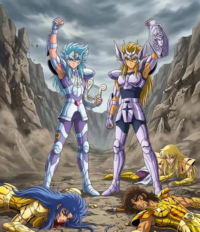 聖闘士星矢 #白銀聖闘士 #ペルセウス星座のアルゴル #琴座のオルフェ