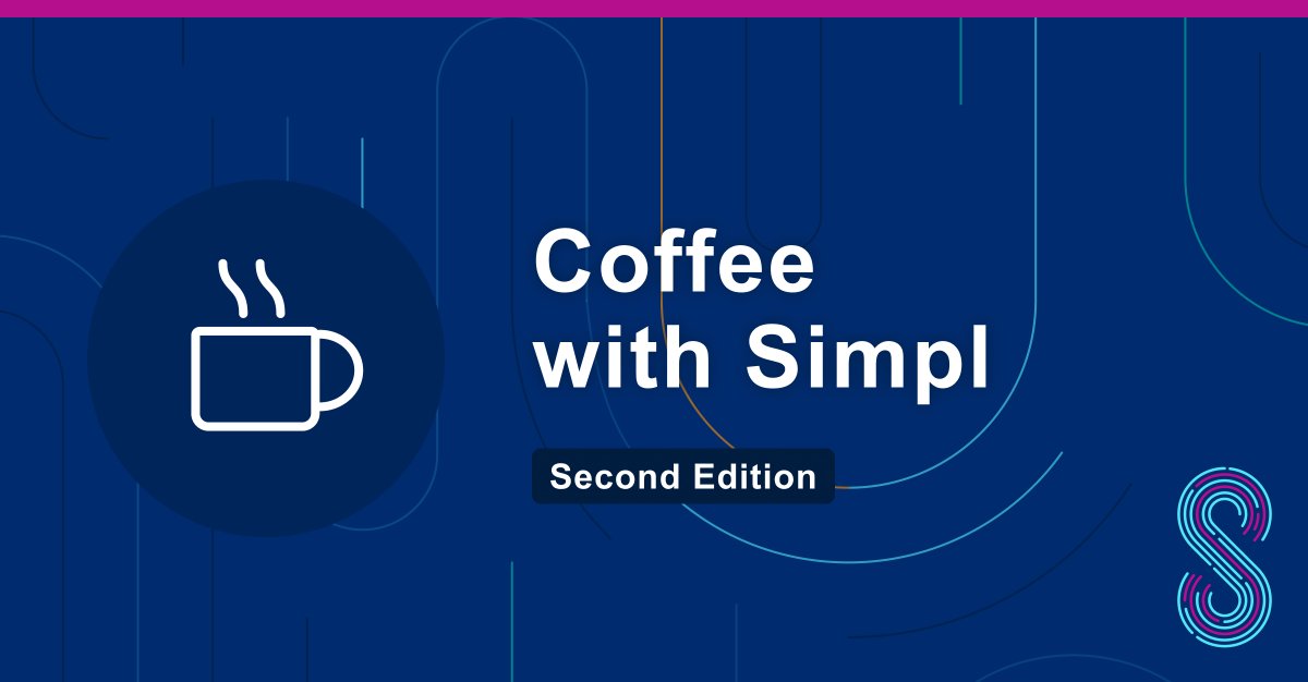 EC_Simpl's tweet photo. ☕ Coffee with Simpl

Join the next session to hear updates from development teams and engage in a live Q&amp;A with Simpl experts run by our host Gianfranco Cecconi

📅 4 June 2026 at 14.00 CET

📩 cnect-simpl@ec.europa.eu

🔗 https://t.co/n98igl7xRp

#EC_Simpl https://t.co/Xf8HaNx6XZ