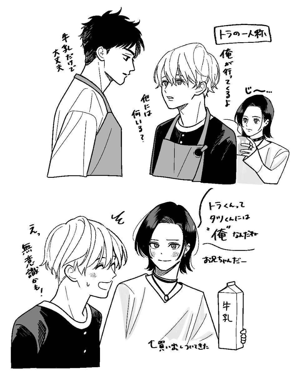 リバBLアンソロジーの小ネタ ＃商業BL #創作BL