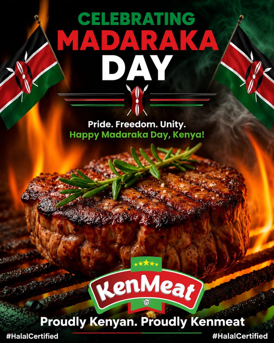 KenMeatLtd's tweet photo. Proudly Kenyan today and every day. 🇰🇪❤️ #MadarakaDay2026 https://t.co/TpMSfm1PbY