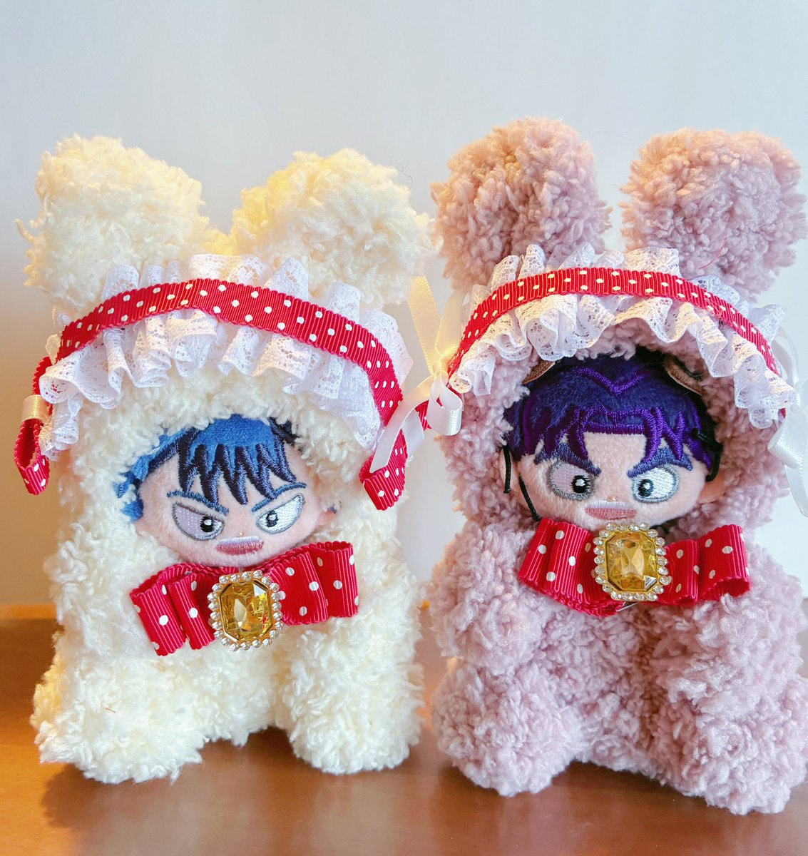 F8Rwk's tweet photo. うちのｴｹﾁｪﾝたち
ニンゲンの服は作れるけどちいさきものの服は作れないのでいつも買ってます
ありがとうございます
2枚目のガワだけのやつには留が入る予定
カワイィ⟡.· https://t.co/T1C2UxHdLU