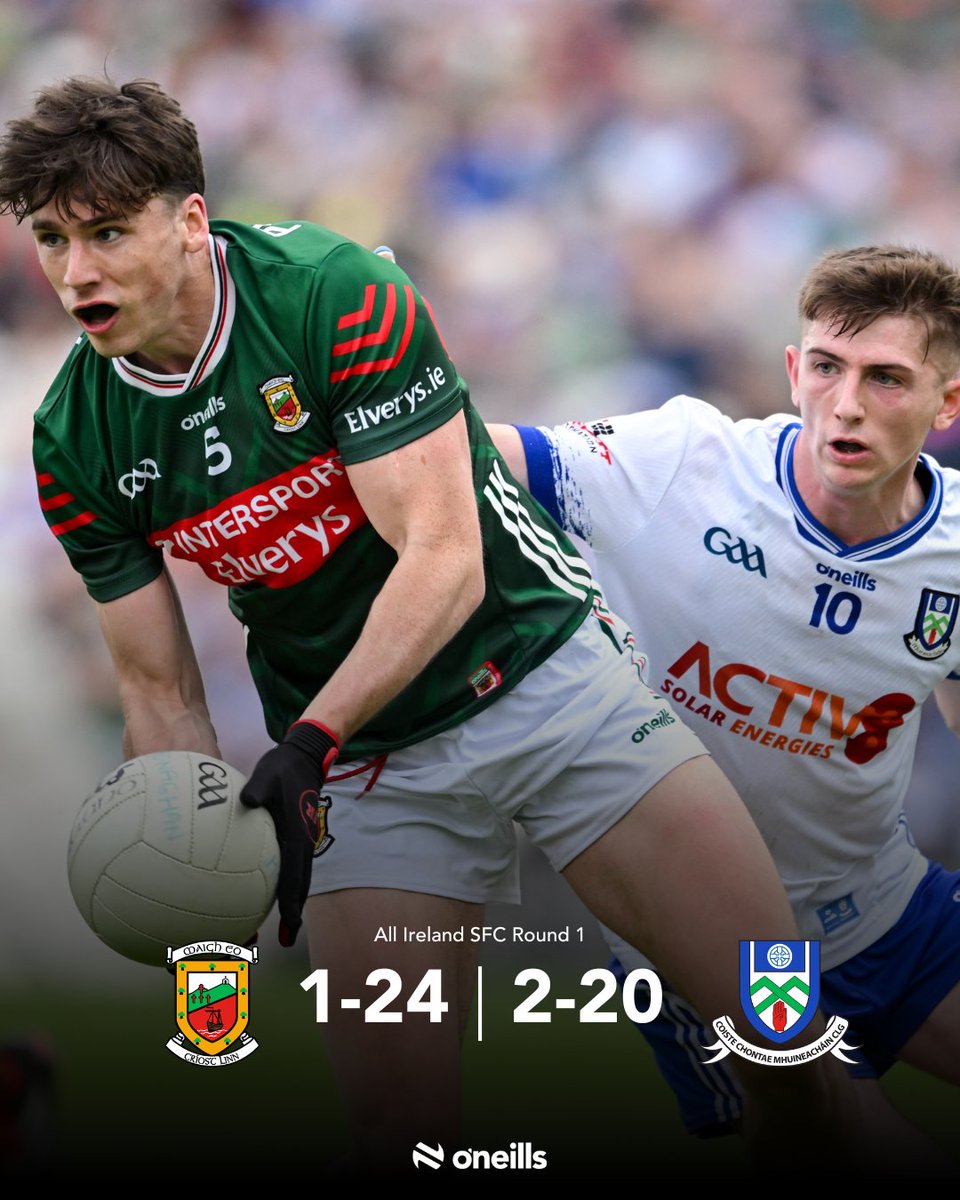 ONeills1918's tweet photo. Another unforgettable weekend of Championship football 🔥

Thrilling contests, major upsets and a Round 2B draw full of intriguing match-ups! 🏐

#GAA #GaelicFootball #ONeills #ONeillsSportswear https://t.co/yHs4BSPbh5