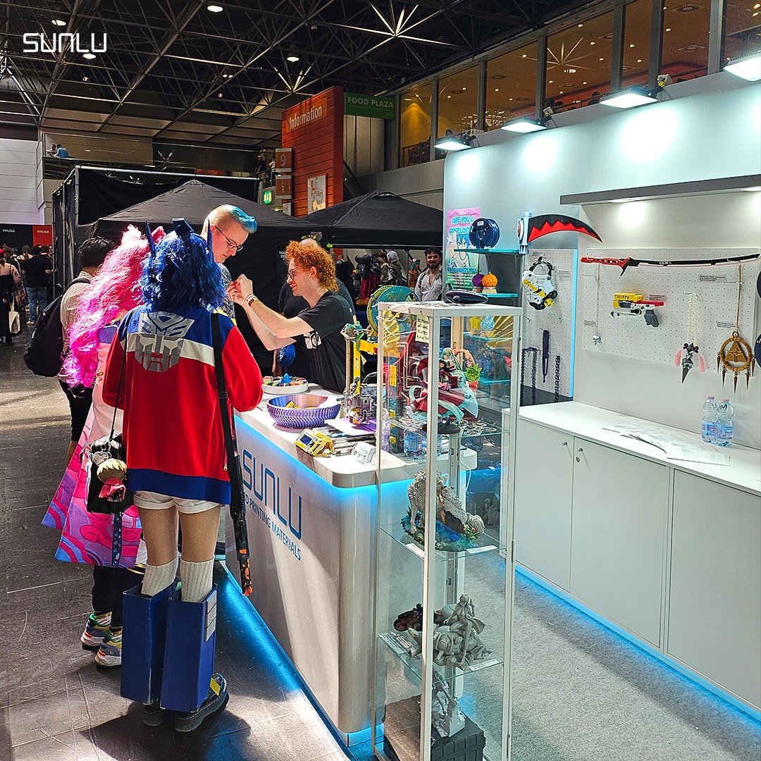 sunluofficial's tweet photo. Dokomi has come to an end! ✨

A huge thank you to all the cosplayers, artists, and makers who visited the SUNLU booth in Düsseldorf. We’re honored by your support! 🫶

🎁And for our giveaway winners, come claim your prize! 🥳

✅ Instagram: @ othersidecosplay
✅ Facebook: @ Kenny Chan
✅ X: @Kinyong_0069 

👉 DM us to receive your free filaments! 🤲🩵

Keep tagging us and sharing your amazing work! See you next time! 👋