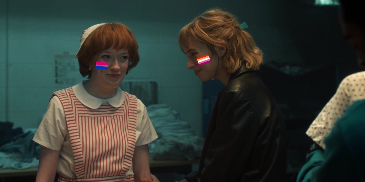 dailyrovickie's tweet photo. Happy pride month to them!!! 🧡🤍🩷   🩷💜💙 https://t.co/81Ku8cNOht