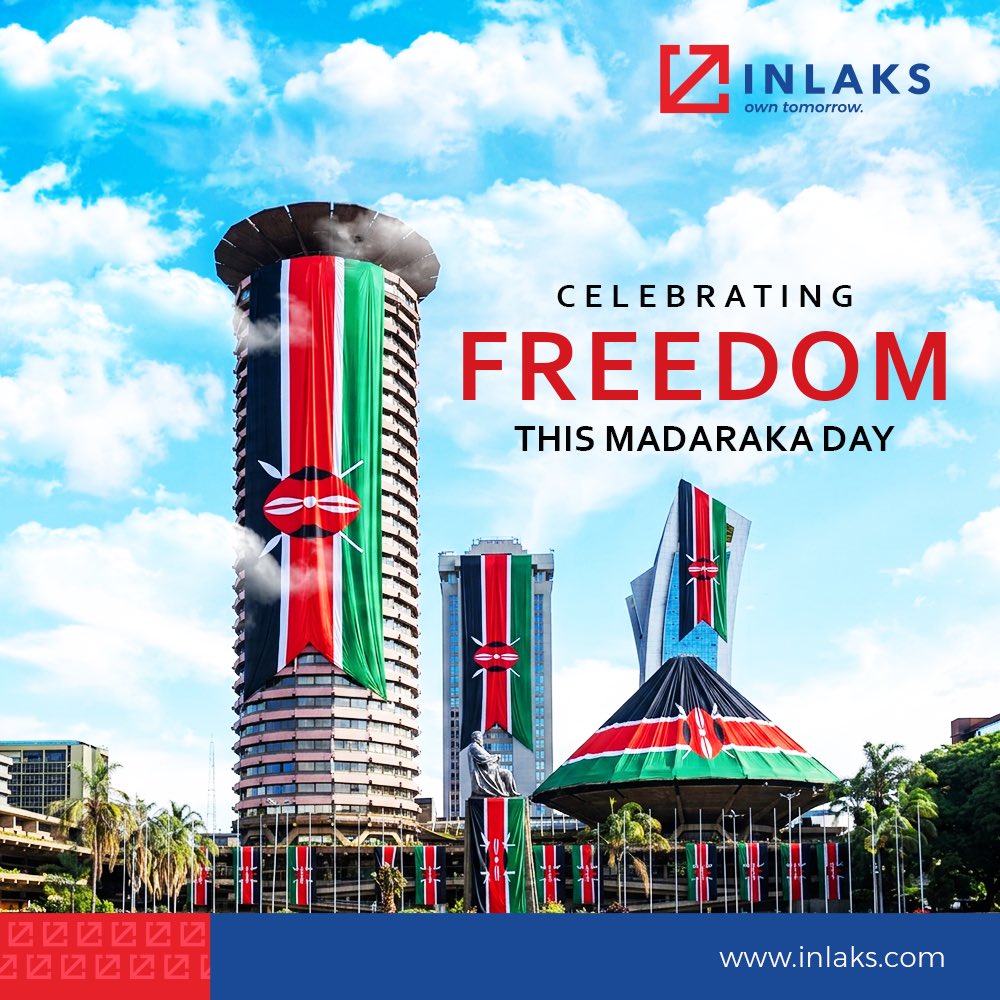 Inlaks's tweet photo. Happy Madaraka Day, Kenya. Here's to freedom, progress 🇰🇪 https://t.co/QLPduaYiD2