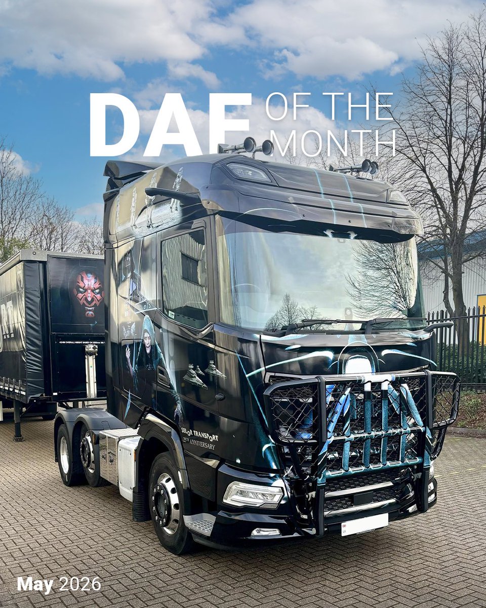 DAFTrucksNV's tweet photo. May this DAF be with you! 🌠
📷: Sijm Transport
#daftrucks | #dafdriver https://t.co/098CnOg7LN