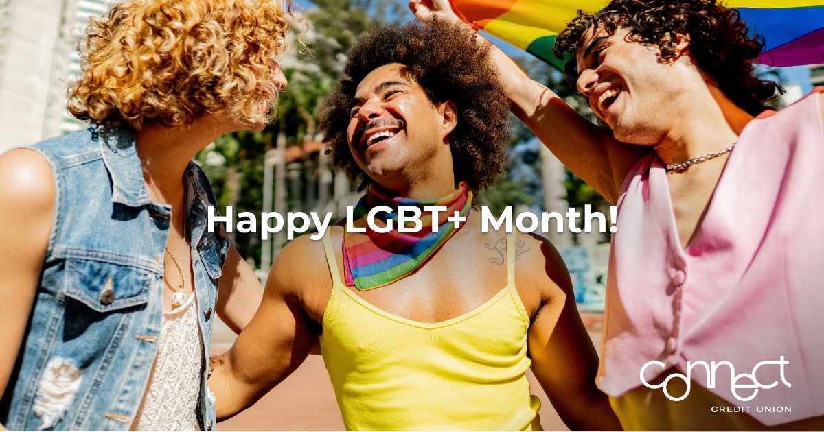 ConnectCU_FL's tweet photo. Happy Pride Month! At Connect CU, we celebrate diversity, inclusion, and the power of being your authentic self.

https://t.co/9JVHskQ6b2 https://t.co/9H1VzJugGv