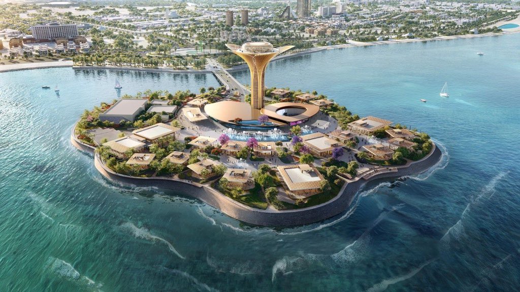 NextStop_KSA's tweet photo. مواصلة اعمال التطوير في جزيرة اجدان ايلاند 🏝️في #الخبر وجهة بحرية تتشكل بروح السياحة والحياة 🌊 https://t.co/NOOdzjSzWI