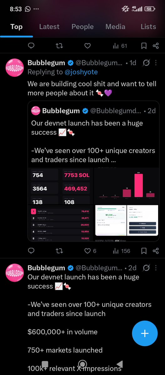 UtibeJackson1's tweet photo. @Bubblegumdotfun  I poured in my dedication in your project, followed the instructions, and ranked Top 1. Yet the disappointment of my effort going to waste. After 5 sleepless nights and consistency . How is that right? I didn't get paid for the job. Your instruction clearly stated Top 10. Honestly please look into this. I really gave this campaign my all .