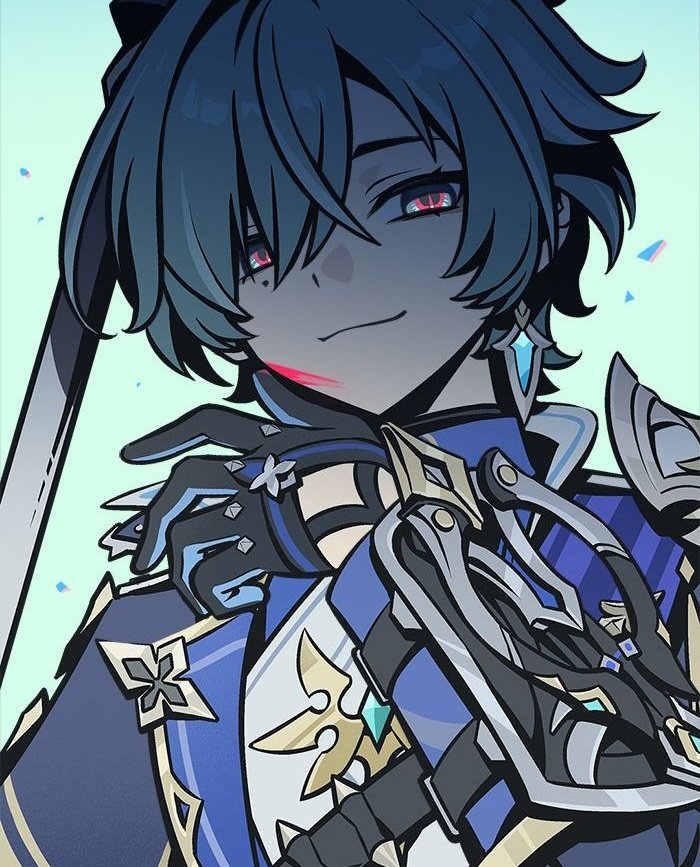 fyodorai's tweet photo. hello lohen                               hello alois
from                                                   from
genshin impact                     kuroshitsuji https://t.co/E17dDxHiXl