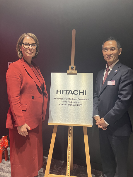 JapanScotland's tweet photo. 📰 On Wednesday, 27th May, Consul General Katsutoshi Takeda attended the opening ceremony of Hitachi Energy's "UK Engineering Centre of Excellence" held in Glasgow.

Read the full article on our website or other SNS channels! https://t.co/YYXURLR1ey