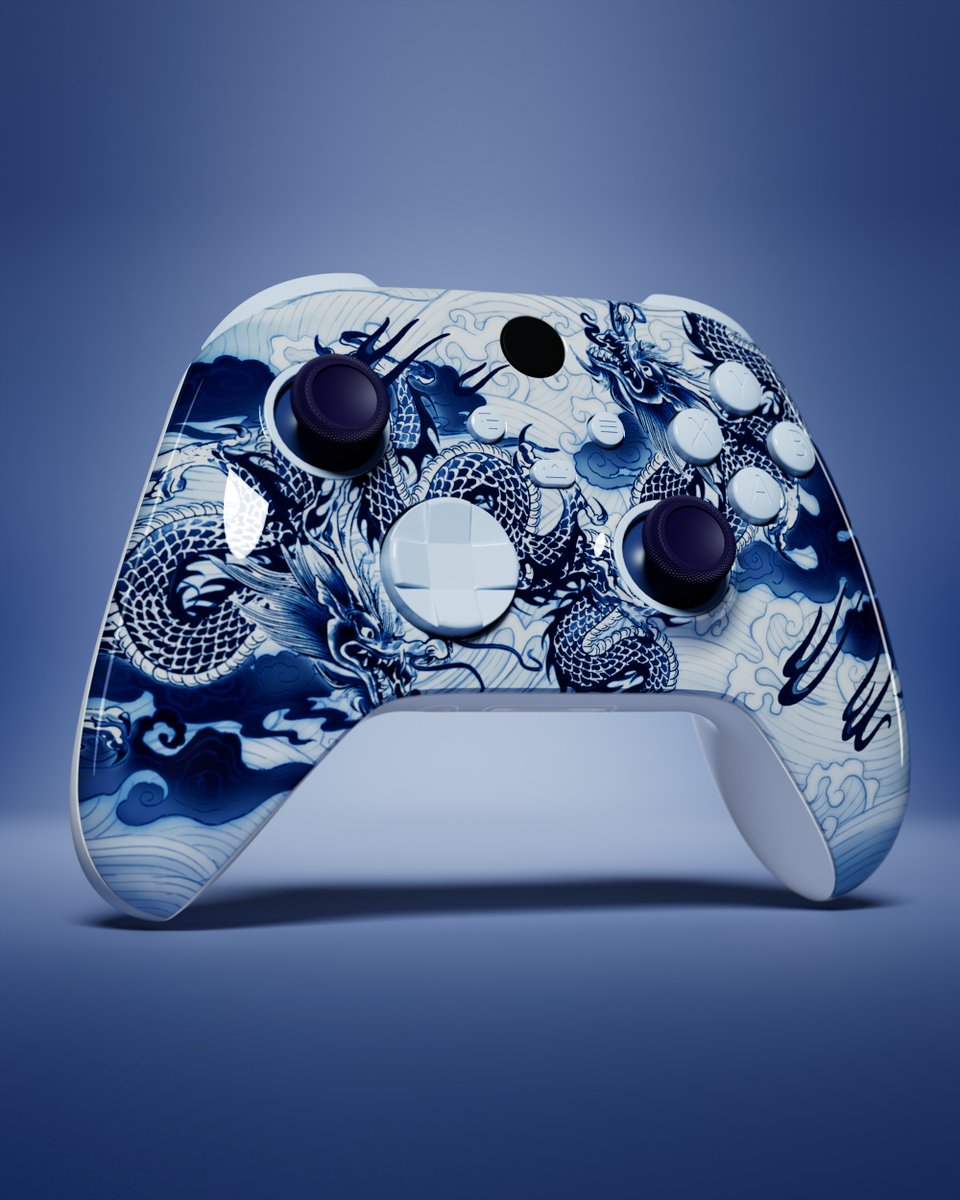 ExtremeRate's tweet photo. 🐉 A bold touch of Eastern artistry, crafted for gaming. https://t.co/B6aAU8aUxA

#extremerate #xbox #xboxseriesx #xboxseriess #xboxcontroller #customcontroller #gamingsetup https://t.co/7x54ppmHTP
