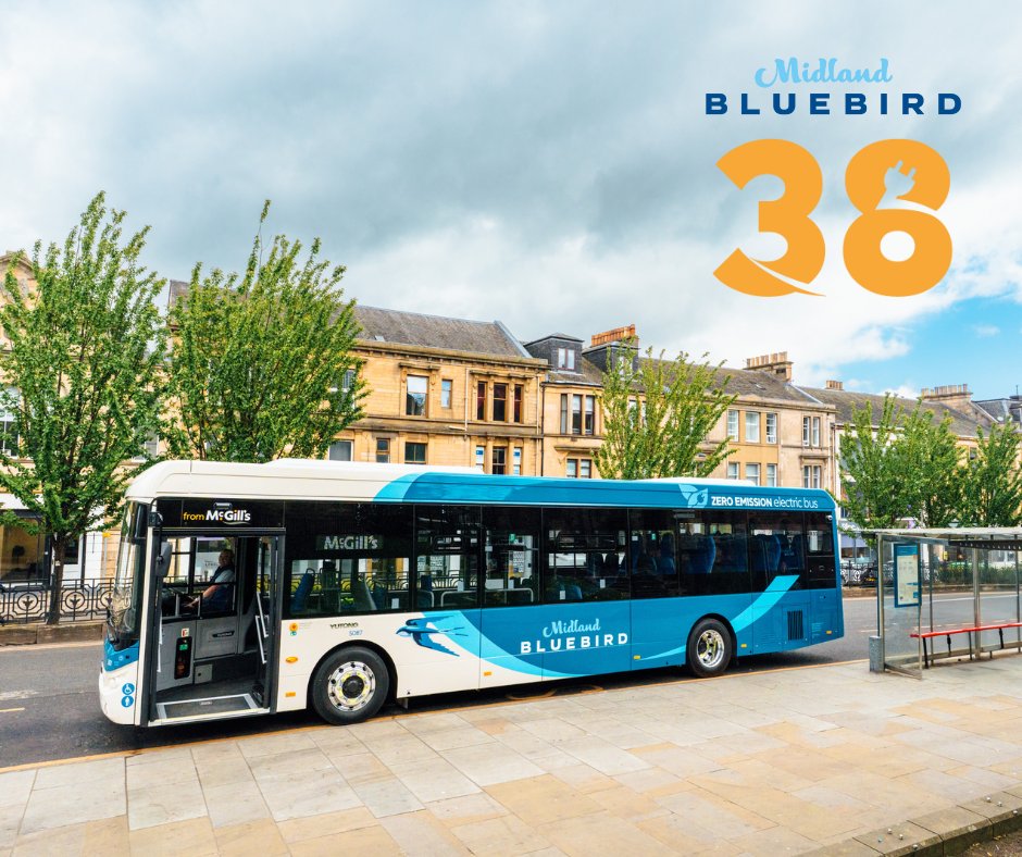 MidBluebird's tweet photo. 📍38
Connecting you  from Stirling to Falkirk
via St Ninians, Bannockburn, Plean, Forth Valley Royal Hospital &amp; Camelon

With buses now running every 15 mins, Mon–Sat, delivering more frequent connections across the route.

Download our app 📲https://t.co/2J7gs9hz4I https://t.co/DrPEdiZIIi