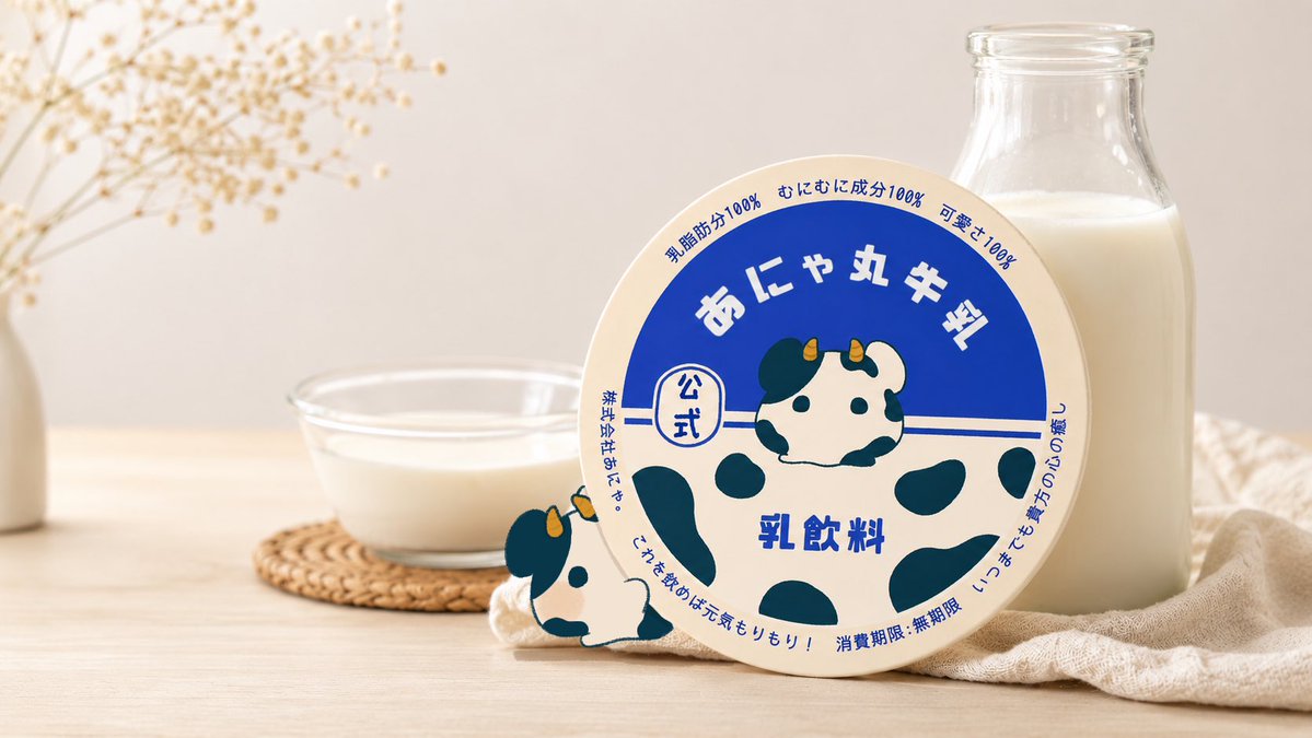 love_sweets0308's tweet photo. もぉ〜🐮烈にときめくレトロなコースター🥛

 #牛乳の日 https://t.co/HVuhNKqiP6