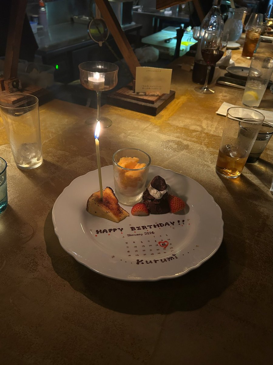 _OO12l's tweet photo. 📍BLU

バースデープレートが可愛いお店🕯️🌙
料理も店内の雰囲気も最高🫶🏻
特別な日におすすめ🗓️🫧 https://t.co/oCAlIthXgg