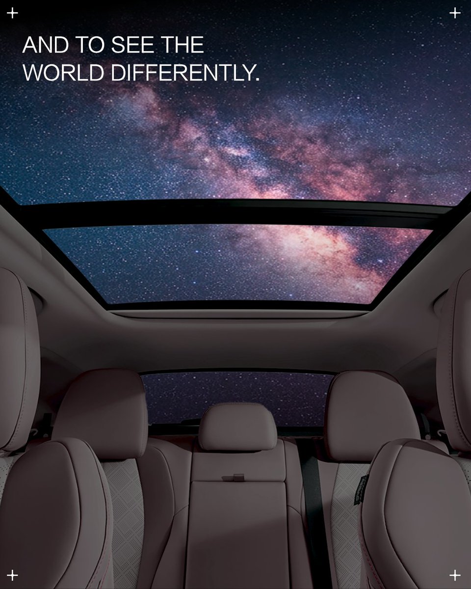 BYD_Europe's tweet photo. See the world through a different lens. The lens of the impressive sunroof of the BYD ATTO 3 EVO.

#BYD #BuildYourDreams #BYDATTO3EVO https://t.co/TycrlTzfdT