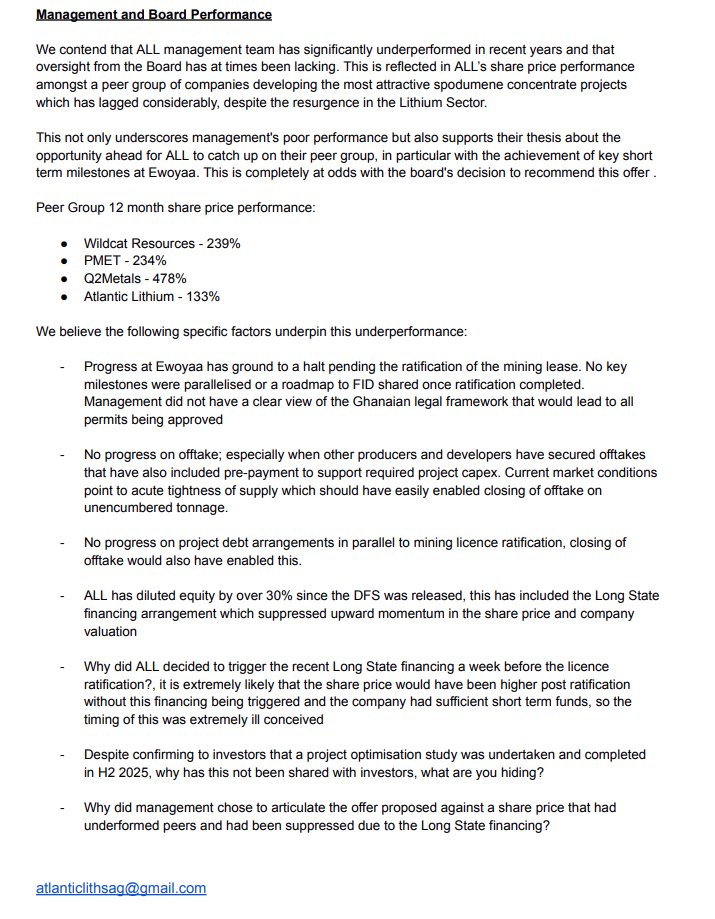 Atlantic Lithium Shareholders Action Group tweet media