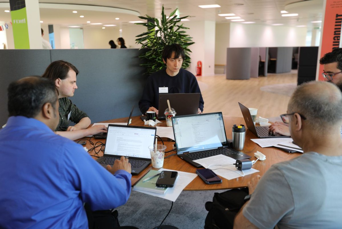 FDMGroup's tweet photo. Nine squads. Nine challenges. Five hours to build a working product using agentic engineering 🚀

After our AI Hackathon in Hong Kong last month, we brought the concept to London for our first Promptathon, focused on showing what working with AI looks like in practice.

Consultants, clients, and internal staff came together to work in mixed-skill squads and build AI agents that tackle real business problems.

In just a few hours, they developed prototypes across areas like CV matching, structured data queries, sales enablement and risk analysis, all grounded in real-world use.