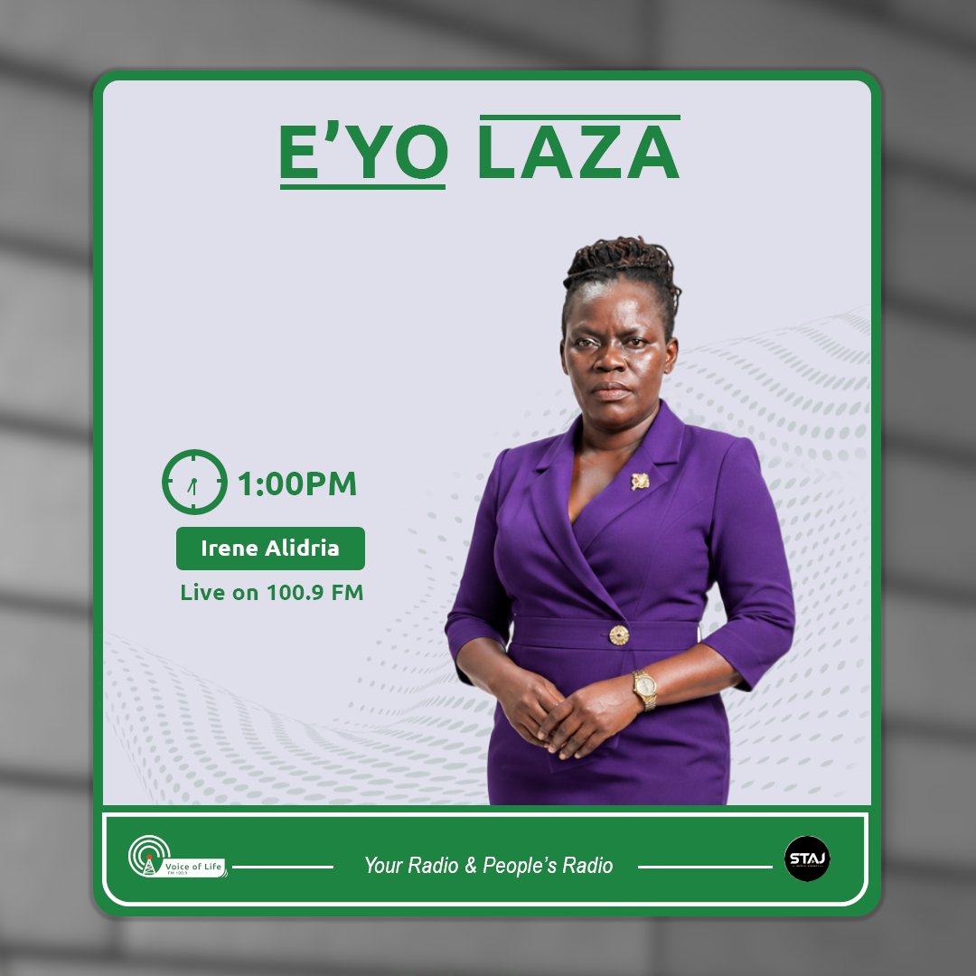 VoiceofLifeFM's tweet photo. Get the latest in news. Join Irene Alidria this afternoon for the E'yo Laza news program. https://t.co/1hpM6QXBDN