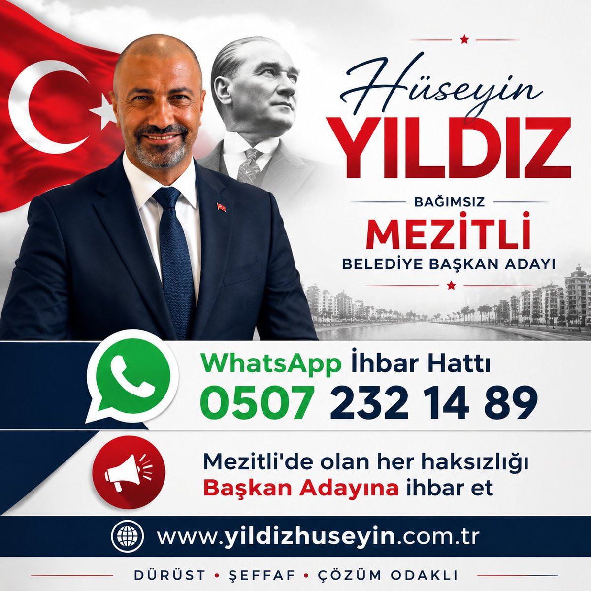 swotgroup33's tweet photo. Hüseyin YILDIZ – Bağımsız Mezitli Belediye Başkan Adayı

Mezitli’deki sorunları ve haksızlıkları doğrudan başkan adayına iletebilirsiniz.

WhatsApp İhbar Hattı: 0507 232 14 89

🌐 Daha fazla bilgi için:

https://t.co/4viMmGGi5D⁠�

Lütfen paylaşın, Mezitli’nin sesi olun! https://t.co/0CRVjRrBeC