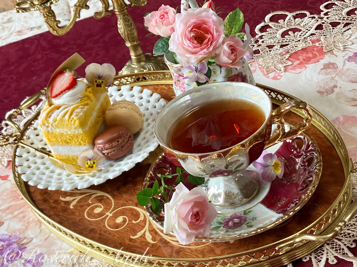 Roserich_Angel's tweet photo. 𝚝𝚎𝚊 𝚝𝚒𝚖𝚎🦢𓂃◌𓈒𓐍🫧⟡.·

#木漏れ日のお茶会 #茶好連 #おうちカフェ https://t.co/uJyJ61r2H9