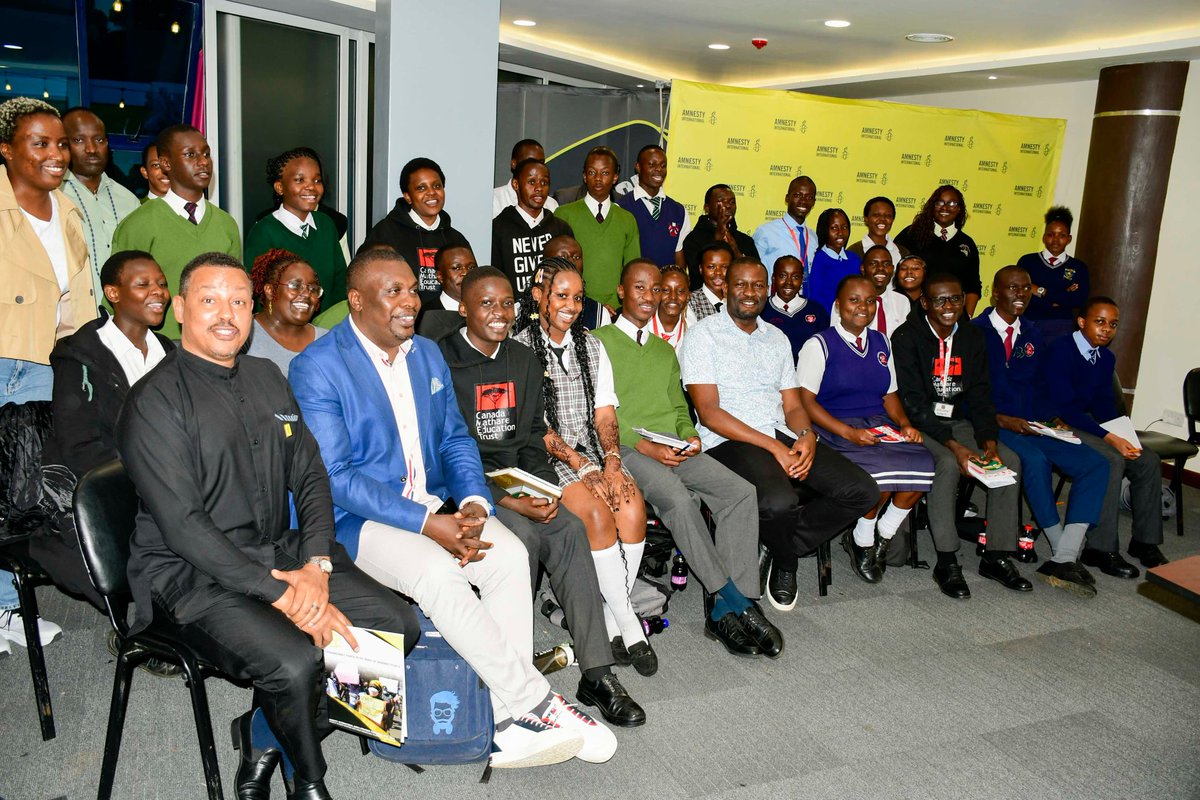 TitusKuria_'s tweet photo. This #MadarakaDay we honour a true human rights sentinel, @irunguhoughton, as he ends 8 impactful years at @AmnestyKenya. Thank you for defending civic space. @CMETrust we value our shared work on youth, education &amp; social justice. Wishing you the best ahead. Karibu @hakimorara! https://t.co/8mkUBeT091
