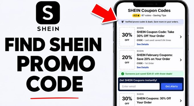 realmiladier's tweet photo. 🛍️🔥 SHEIN 30% OFF promo code is trending right now! Save big on dresses, tops, accessories, and more with this Limited Time, Verified Deal! ✅ 👀👉 Grab your deal here: https://t.co/DMnkmBx0o5
#sheinpromocode #sheincouponcode #sheindiscountcode #fashion #shopping #discount https://t.co/Z52FTeuTcV