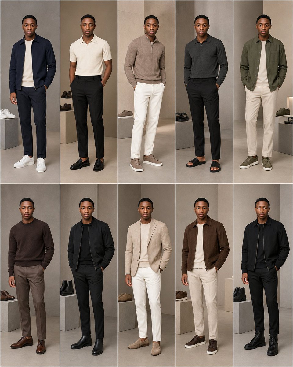 abs_uiux's tweet photo. I created a Footwear Collection that will match your outfit, so Don't just step out without visualizing how you will look. 

@ChatGPTapp 
How To Use The Prompt: 
1. Open the Chatgpt App  
2. Upload your image 
3. Copy &amp; Paste the prompt 👇 https://t.co/PSLx7wiMBS