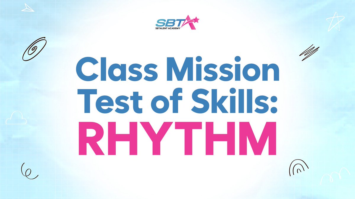 SBTalentAcademy's tweet photo. 🎵 SBTA Class Mission Test of Skill: RHYTHM

The first mission officially begins.

For this challenge, trainees are tested on one of the most essential foundation of performance—RHYTHM.

🔗 https://t.co/Hev8siv6KO

#SBTA #SBTalentAcademy #SBTAClassMission #SBTOWN https://t.co/zVRURi2goS