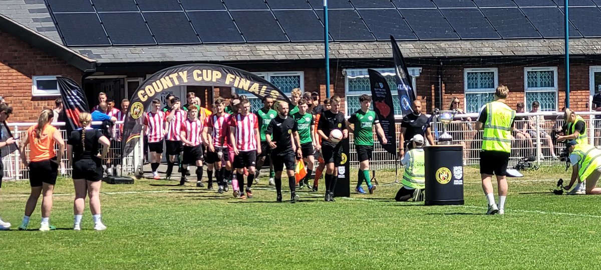 FGroundhopper's tweet photo. H/t 0-1 F/t @hampton_fc 0 @SuttonUtdFC U21s 3. Saturday Amateur Cup Final 2026. 📍Birmingham County FA. On a very hot and sunny day I witnessed a pretty good Final with both sides having decent chances to score!. It was Sutton United U21s who won the Cup scoring 3 well takengoals https://t.co/Me2qtIFC8r