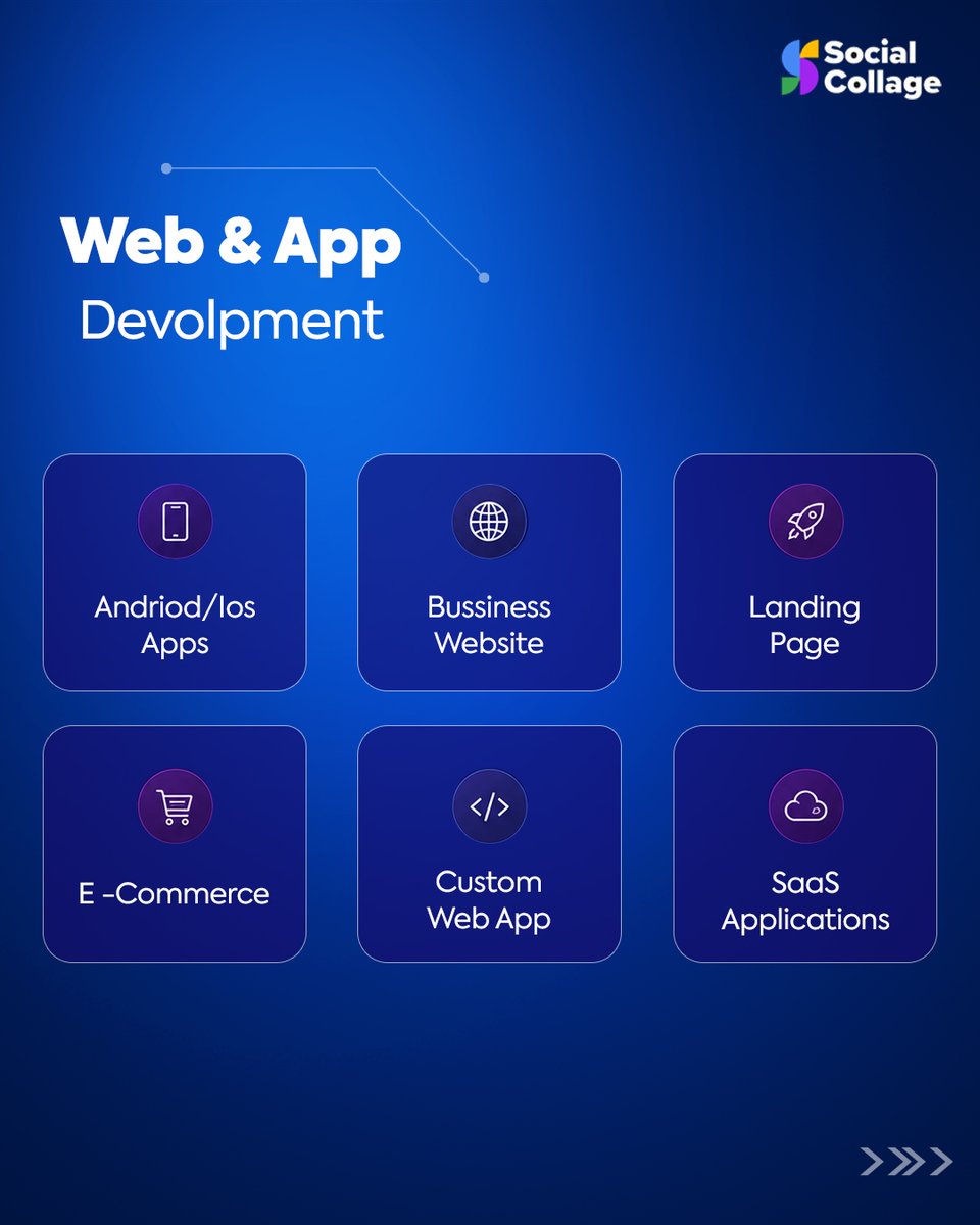 SocialCollage1's tweet photo. Your website or app is often the first impression of your brand.

Make it fast, functional, and built to grow. 🚀

#SocialCollage #WebDevelopment #AppDevelopment #WebsiteDesign #MobileAppDevelopment https://t.co/fDELnffMEs