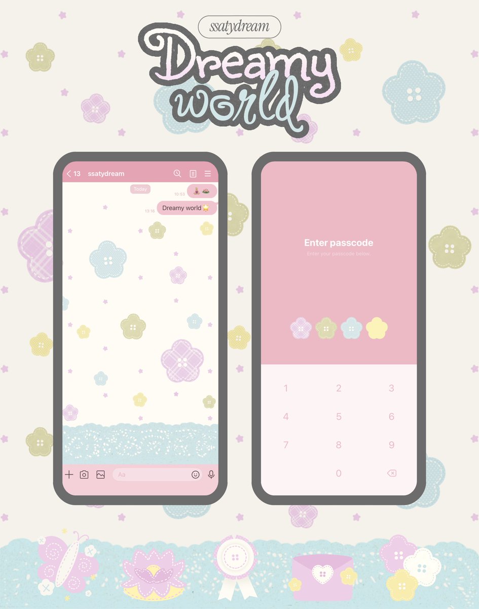 ssatydream's tweet photo. Pls RT❤️ [สุ่มแจกเฉพาะฟลว. 2 คน]

Theme Line💬 Dreamy world🪷🌟💌
ธีมไลน์ใหม่พร้อมเสิร์ฟแล้วค่า~ ครั้งนี้มาในโทนสีชมพูสีสันสดใสสบายตา!

📂search : ssatydream or Dreamy world (link in mention) https://t.co/9qsTEFyAi8