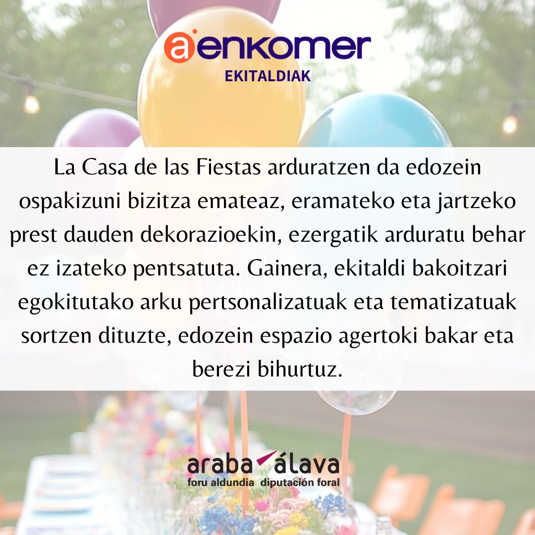 aenkomer's tweet photo. 𝗘𝗦𝗣𝗘𝗖𝗜𝗔𝗟 𝗘𝗩𝗘𝗡𝗧𝗢𝗦: // 𝗘𝗞𝗜𝗧𝗔𝗟𝗗𝗜𝗔𝗞: 𝗟𝗔 𝗖𝗔𝗦𝗔 𝗗𝗘 𝗟𝗔𝗦 𝗙𝗜𝗘𝗦𝗧𝗔𝗦

Nos detalla Ainhoa: // Ainhoak zehaztu digu:
🌐https://t.co/gxeVr0c2Sh https://t.co/wZAKSBBuRO