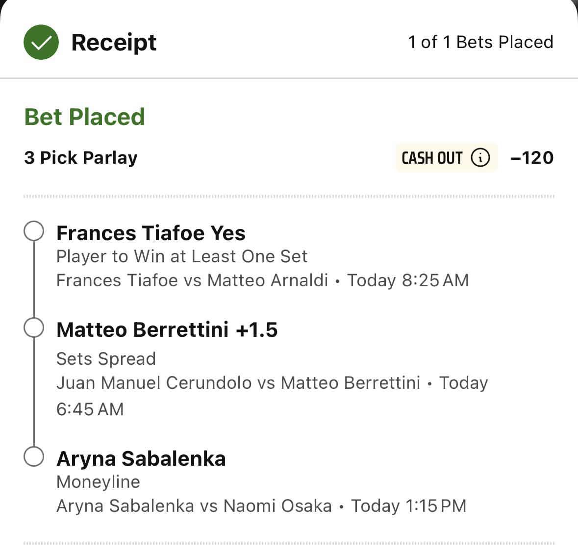 joswaysway's tweet photo. 11-1 French open. Can we make it 12-1?!?! https://t.co/tPZwAuJo1P