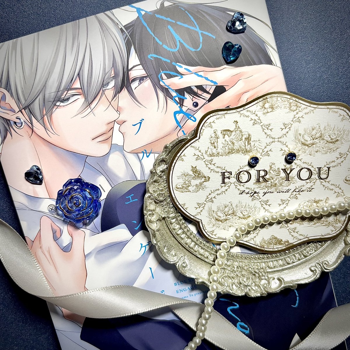 28冊+おまけ。工場長 💙⋰ 🩵⋱ 💙⋰ 🩵⋱ 💙 #ブルーエッジエンゲージ 発売おめでとう