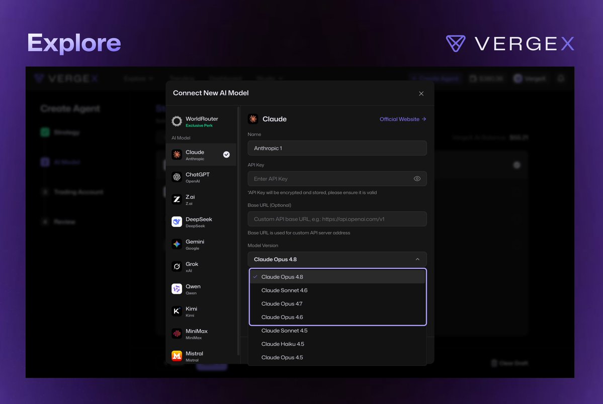 VergeX AI tweet media