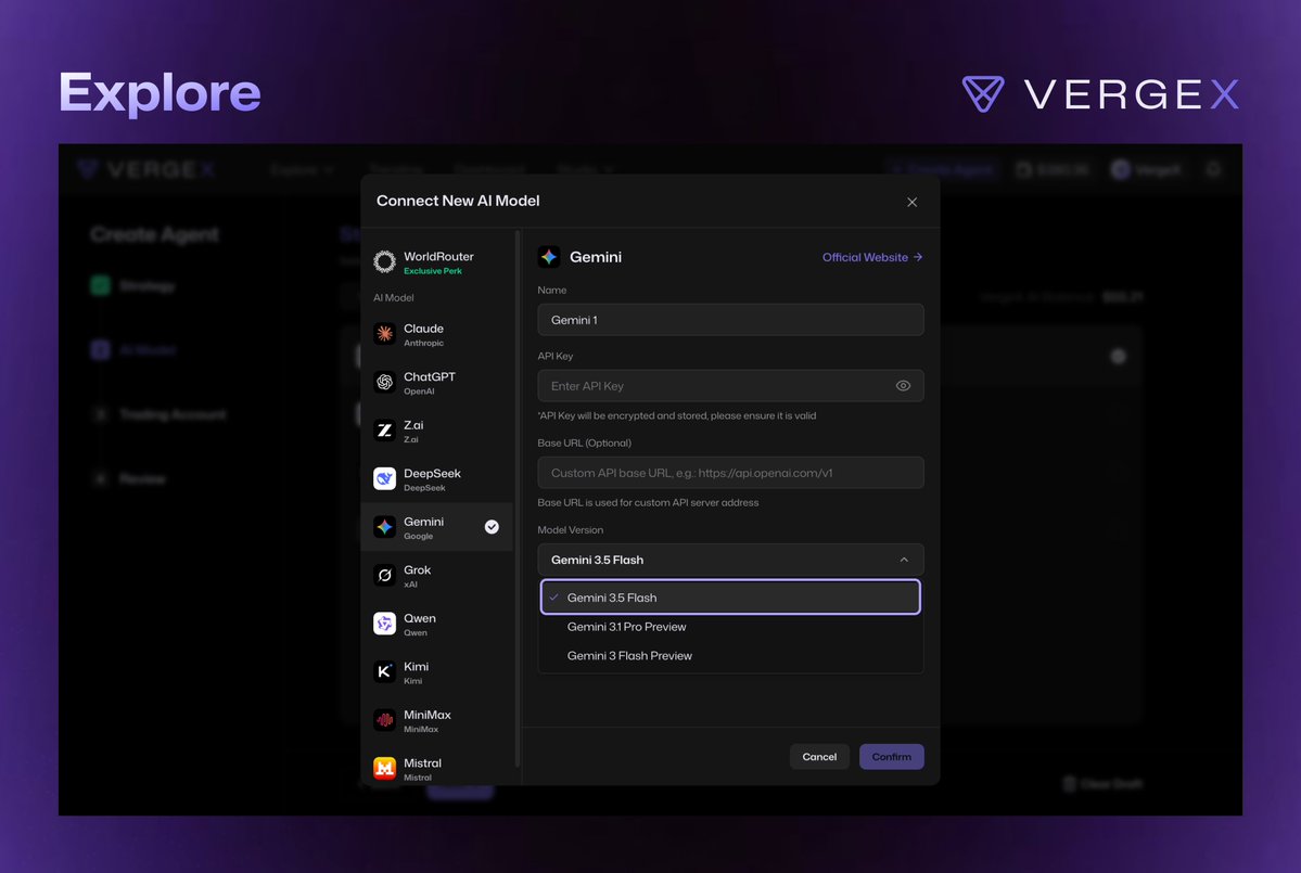 VergeX AI tweet media
