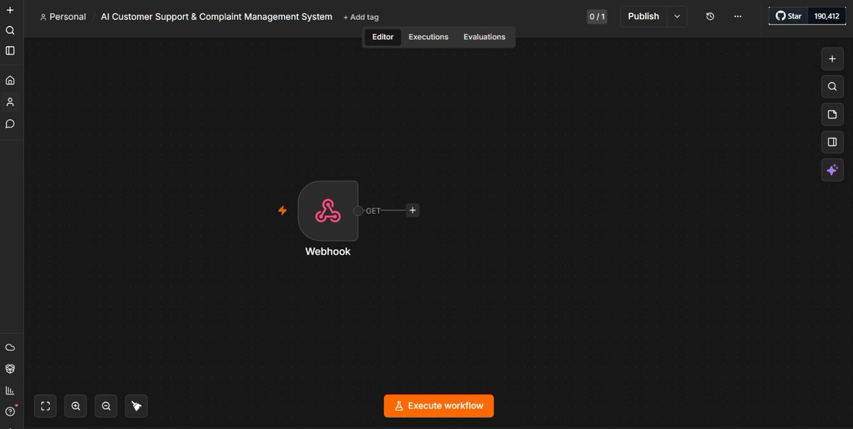 Valtkey's tweet photo. working on this Ai job recruitment and screening workflow today

platform: n8n 

let's see how it goes.. https://t.co/5VPFIFjxcO