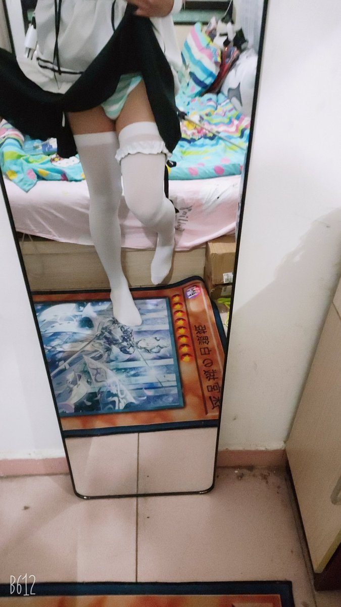 CurryFoxFish's tweet photo. 唉，白丝还是比不上黑丝女仆的那种烧气

#男娘 #女仆装 #白丝袜 https://t.co/SakQ5rRCCO