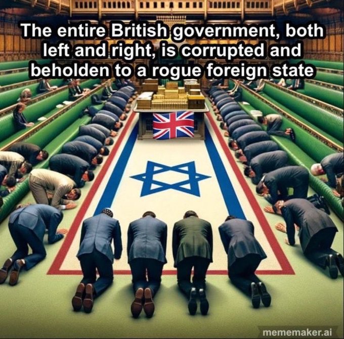 irlandarra2019's tweet photo. @georgegalloway The UK is country occupied by Israel https://t.co/p13Macr9of