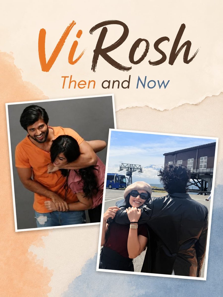 MandannaMagic's tweet photo. From playful beginnings to beautiful memories, some bonds only get stronger with time ❤️#RashmikaMandanna and this journey keeps giving us all the feels ✨🥹
#ViRosh #CoupleGoals #TrendingNow https://t.co/dKvp9ilRwP
